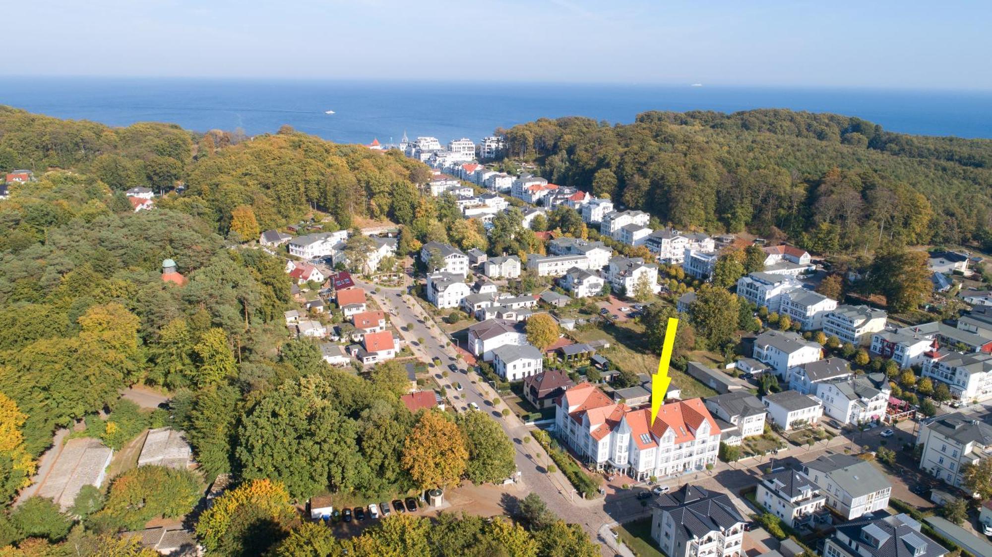 Haus Baltic 12 Mit Balkon - Zentrale Lage Im Ostseebad Sellin ภายนอก รูปภาพ